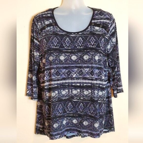Suzie In The City Tops - Suzie in the City Tunic Top 2X